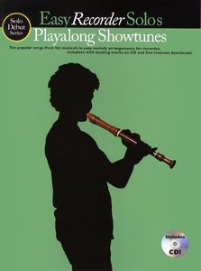 Easy Recorder Solos - Playalong Showtunes