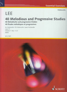 40 Melodische und progressive Etüden op. 31 Band 1