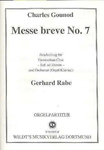 Messe breve Nr. 7, C-Dur