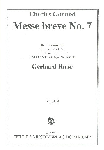 Messe breve Nr. 7, C-Dur