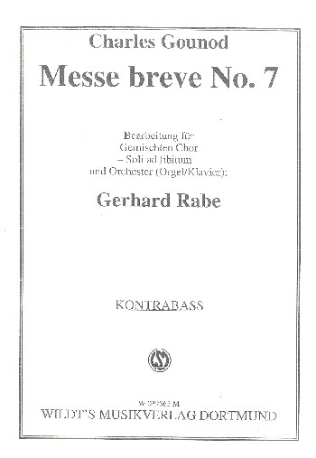 Messe breve Nr. 7, C-Dur