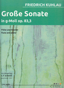 Große Sonate g-moll op. 83/3