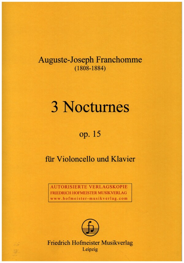 3 Nocturnes op. 15