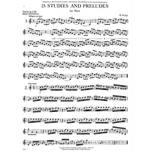 25 studies and preludes