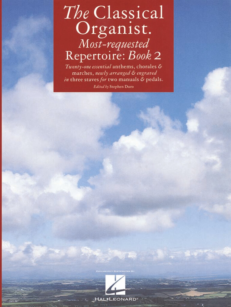 Classical Organist Repertoire Book 2