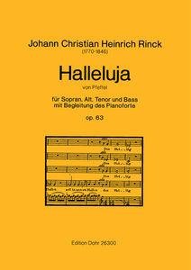 Halleluja, op. 63