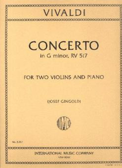 Konzert g-moll RV 517