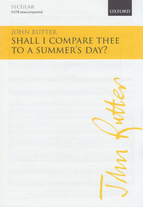 Shall I compare thee to a summer's day?