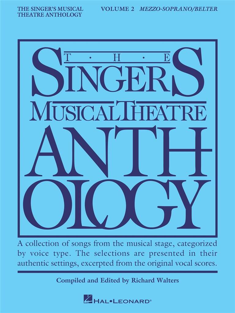 The Singers Musical Theatre Anthology - Mezzo-Sopran/Belter Vol. 2