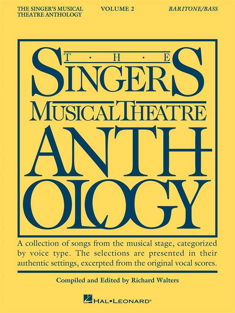 The Singers Musical Theatre Anthology - Bariton/Bass Vol. 2