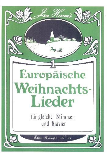 Europäische Weihnachtslieder, Heft 1