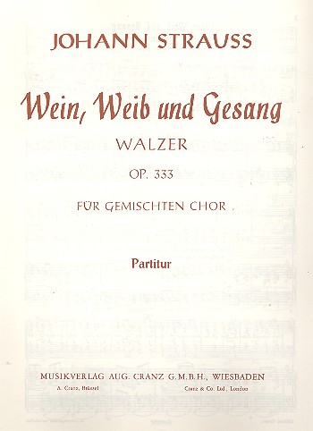 Wein, Weib und Gesang op. 333