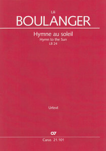 Hymne au soleil, LB 24