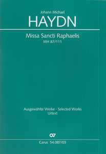 Missa Sancti Raphaelis, MH 87 / MH 111