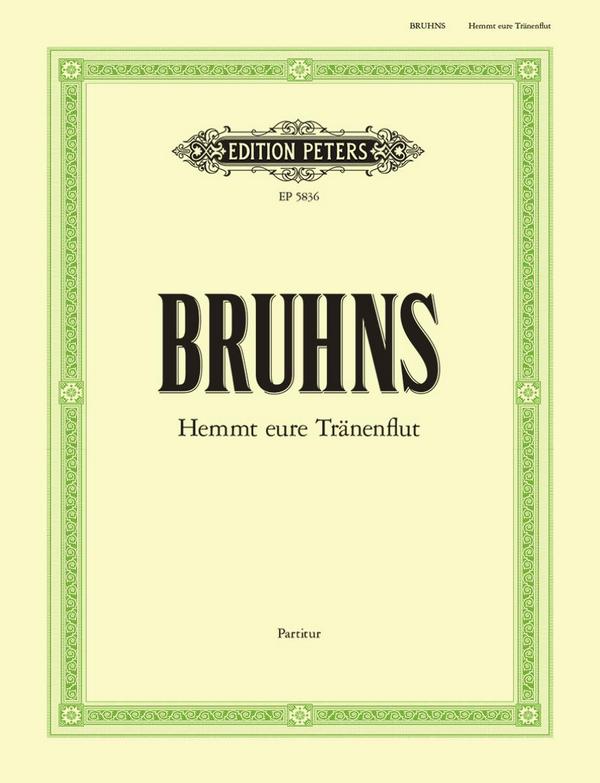 Hemmt eure Tränenflut