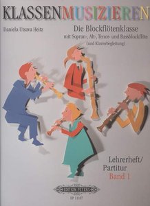 Klassenmusizieren Die Blockflötenklasse Partitur