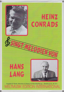 Heinz Conrads singt Melodien von Hans Lang