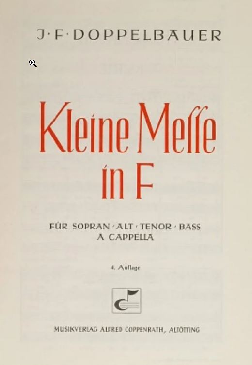 Kleine Messe in F