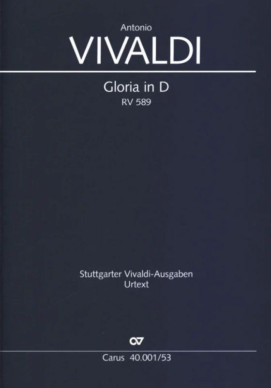 Gloria D-Dur RV 589 - revidierte Auflage