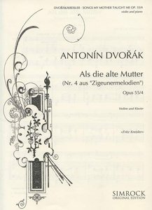 Als die alte Mutter sang op. 55/4