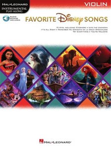 Favorite Disney Songs - Violin - Instrumental Play-Along