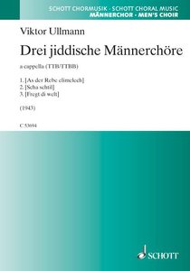 Drei jiddische Männerchöre (1943)