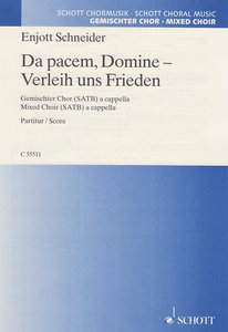 Da pacem Domine - Verleih uns Frieden