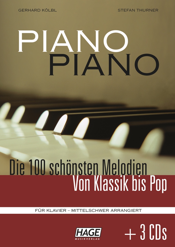 Piano Piano - mittelschwer arrangiert