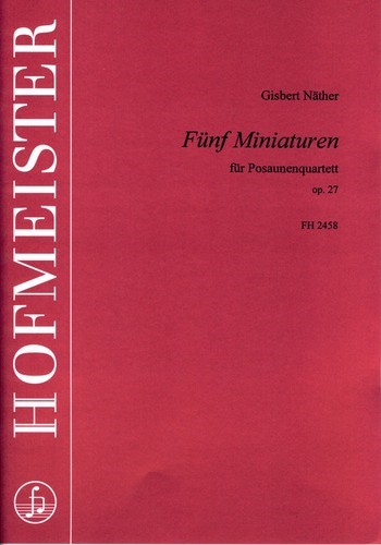 5 Miniaturen op. 27