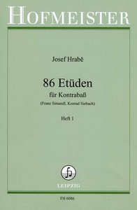 86 Etüden Band 1