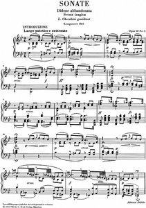 Klaviersonate op. 50 Nr. 3 Didone abbandonata