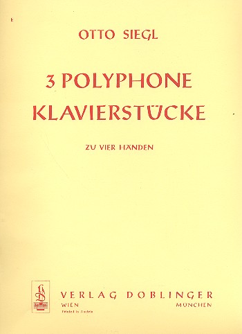 3 polyphone Klavierstücke