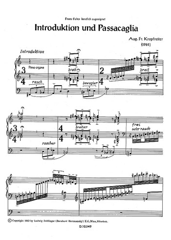Introduktion und Passacaglia