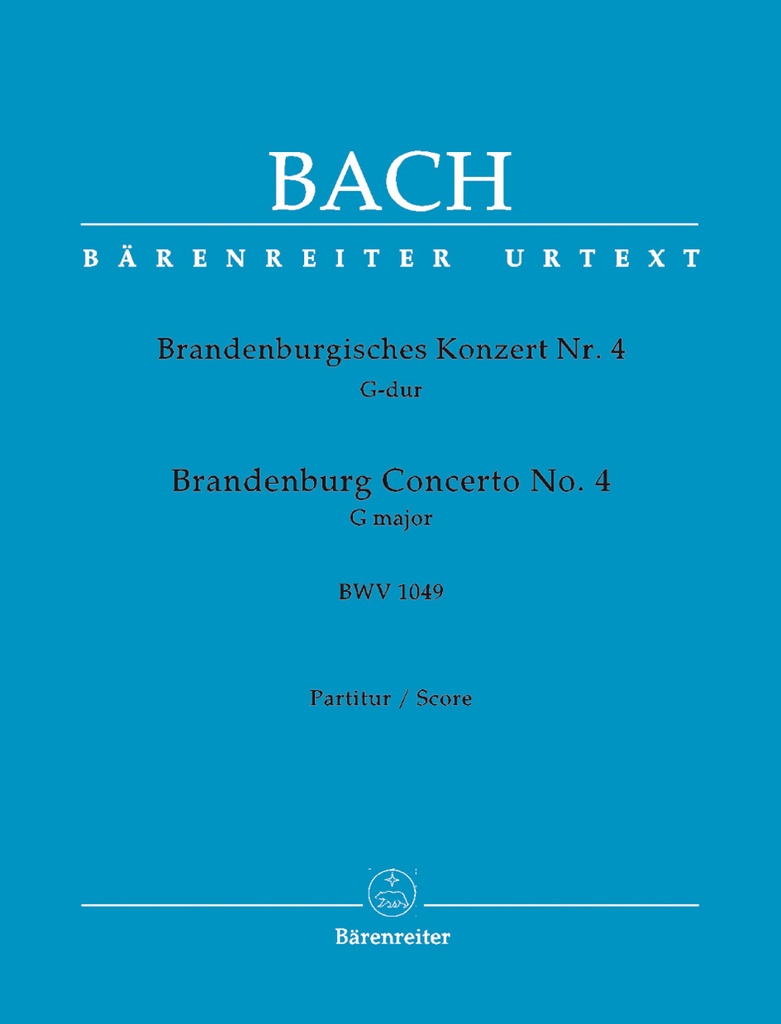 Brandenburgisches Konzert Nr. 4 G-Dur BWV 1049