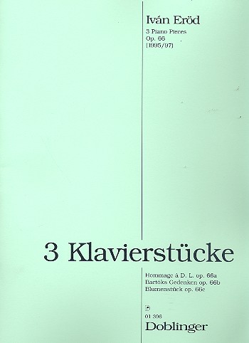 3 Klavierstücke op. 66