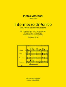 Intermezzo sinfonico aus "Cavalleria rusticana