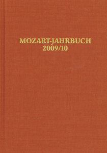 Mozart-Jahrbuch 2009/2010