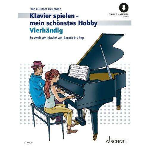 Klavierspielen - mein schönstes Hobby -  Vierhändig