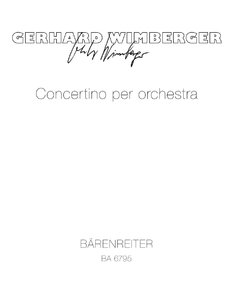 Concertino per Orchestra (1981)