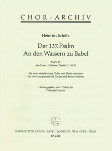 An den Wassern zu Babel, SWV 37