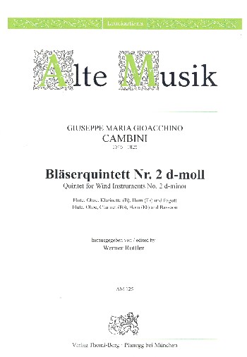 Bläserquintett Nr. 2 d-moll