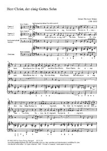 Herr Christ, der einig Gottes Sohn