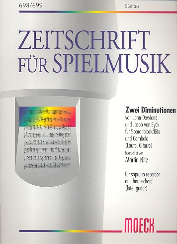 Zwei Diminutionen (Courante of Harte Diefje Waerom Zoo Stil, The Frog Galliard)