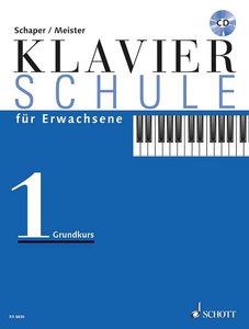 Klavierschule für Erwachsene 1