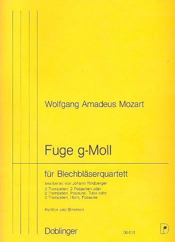 Fuge g-Moll KV 401