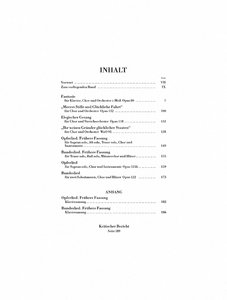 Werke für Chor und Orchester - Abteilung X Band 2