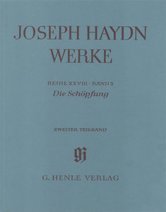 Die Schöpfung Hob. XXI:2 Werke - Reihe XXVIII Band 3/2