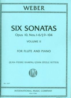 6 Sonatas op. 10/1 - 6 Band 2