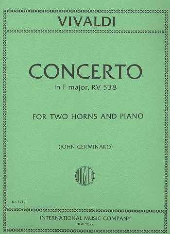 Concerto F-Dur F X/1