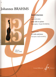 Intermezzo op. 117/1